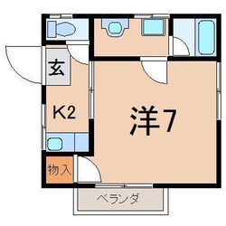 いずみハイツの物件間取画像